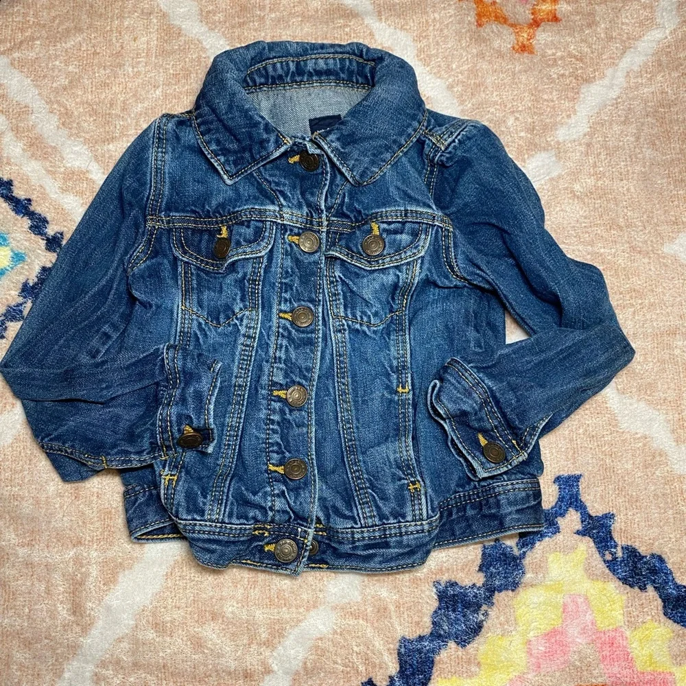 Stylish Blue Denim Jacket 5T from baby gap
